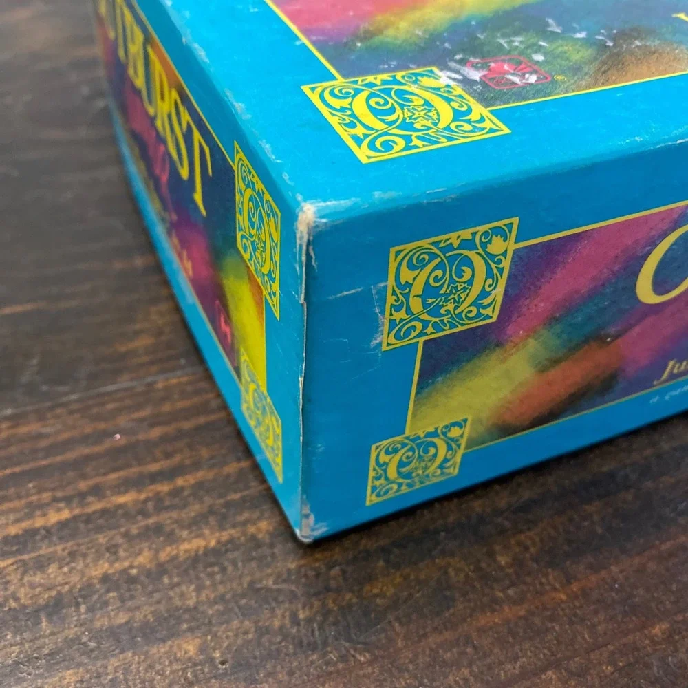 Vintage 1989‎ Outburst Junior COMPLETE Board Game Hersch and Company Kids